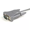 StarTech.com ICUSB232DB25 cavo adattatore da USB 2.0 a seriale RS232, DB9/DB25, grigio