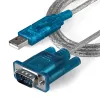 StarTech.com cavo adattatore USB a seriale RS232-DB9 da 3ft (91 cm) 1 porta, cavo adattatore USB a seriale – M/M