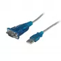 StarTech.com Cavo adattatore da 43 cm (17 pollici) da 1 porta USB a RS232 DB9 seriale, cavo adattatore da USB a seriale - M/M