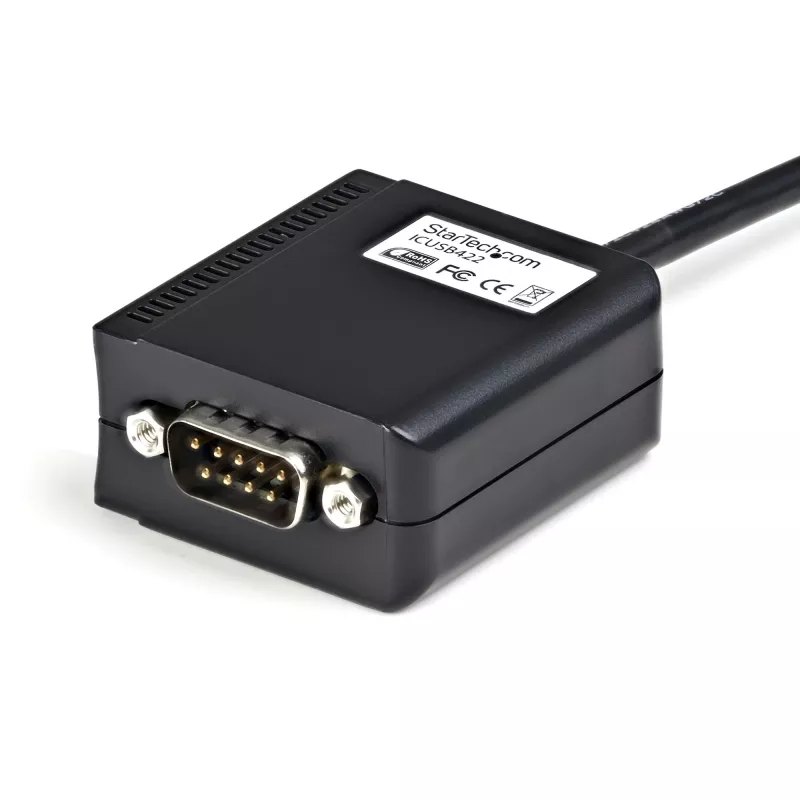 StarTech.com Cavo adattatore seriale professionale da 1,8m da 1 porta RS422/485 USB con mantenimento COM, adattatore da USB a RS422 - TAA