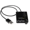 StarTech.com Adattatore audio stereo USB scheda audio esterna con audio digitale SPDIF e microfono stereo