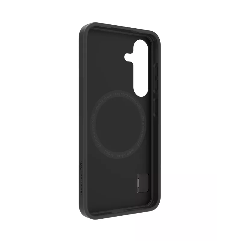 dbramante1928 IMSSBL006463 Iceland Pro Qi2 Kick custodia per Samsung Galaxy S25, nera