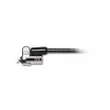 Kensington MICROSAVER 2.0 MK LUCCHETTO PER LAPTOP, chiave, acciaio, nero, argento