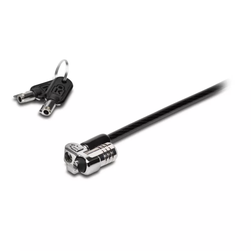 Kensington MICROSAVER 2.0 MK LUCCHETTO PER LAPTOP, chiave, acciaio, nero, argento