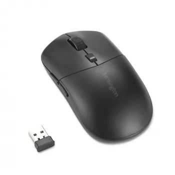 Kensington MY430 EQ mouse ricaricabile, ambidestro, ottico, RF wireless + Bluetooth, 2400 DPI, nero