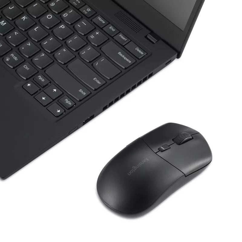 Kensington MY430 EQ mouse ricaricabile, ambidestro, ottico, RF wireless + Bluetooth, 2400 DPI, nero