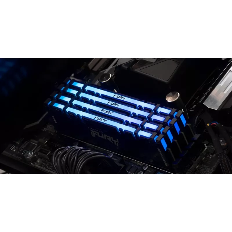 Kingston Technology FURY 16GB 3600MT/s DDR4 CL16 DIMM (Kit da 2) Renegade RGB