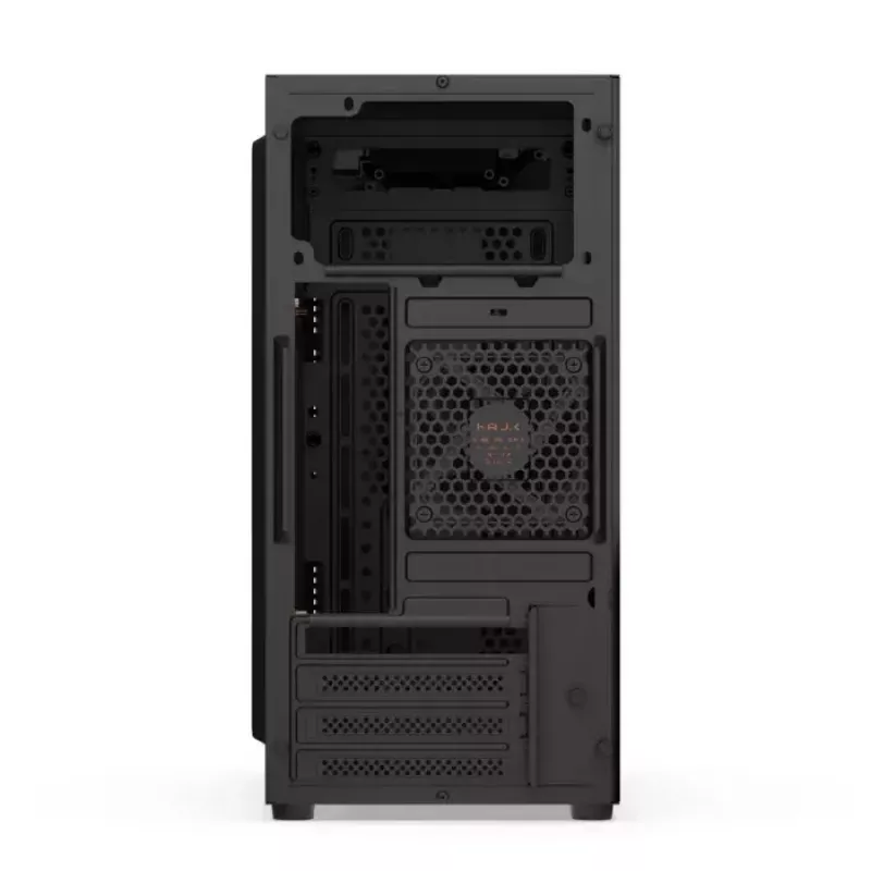 Case PC KRUX Astro Cube nero — chassis Cube, supporta Micro ATX/Mini-ITX, 1 alloggiamento 3,5 inch + 2 da 2,5 inch, finestra laterale, alimentatore max 28 cm, altezza massima dissipatore 136 mm