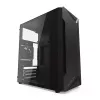 Case PC KRUX Astro Cube nero — chassis Cube, supporta Micro ATX/Mini-ITX, 1 alloggiamento 3,5 inch + 2 da 2,5 inch, finestra laterale, alimentatore max 28 cm, altezza massima dissipatore 136 mm