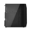Case PC KRUX Astro Cube nero — chassis Cube, supporta Micro ATX/Mini-ITX, 1 alloggiamento 3,5 inch + 2 da 2,5 inch, finestra laterale, alimentatore max 28 cm, altezza massima dissipatore 136 mm