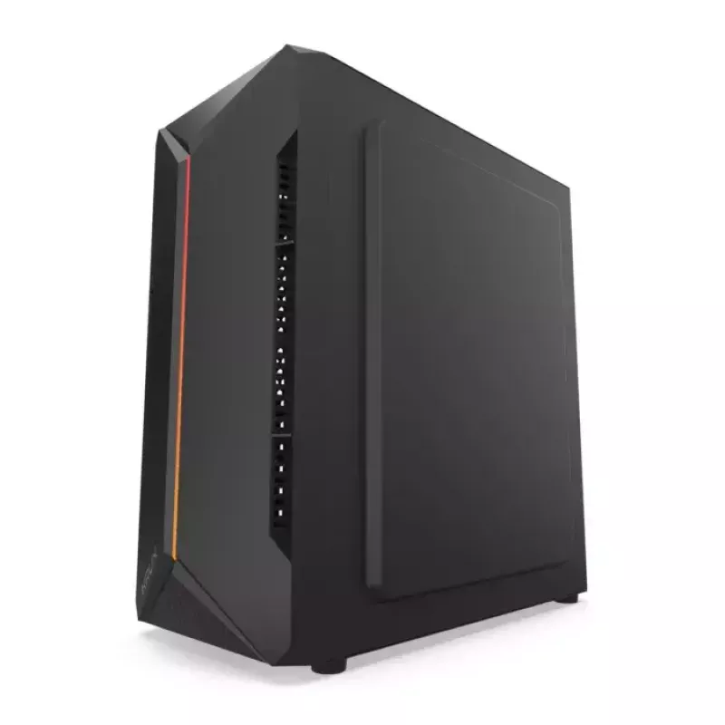 Case PC KRUX Astro Cube nero — chassis Cube, supporta Micro ATX/Mini-ITX, 1 alloggiamento 3,5 inch + 2 da 2,5 inch, finestra laterale, alimentatore max 28 cm, altezza massima dissipatore 136 mm