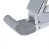 StarTech.com supporto pieghevole per laptop, supporto portatile ergonomico regolabile in altezza, struttura in alluminio ventilata supporta 10 kg, inclinabile/rialzato/angolato per laptop/tablet, design pieghevole