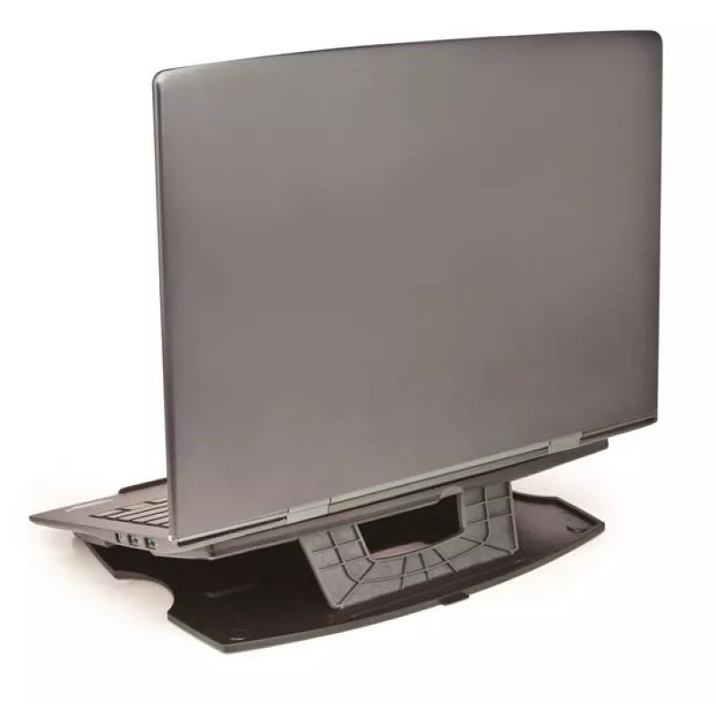 StarTech.com supporto portatile per laptop – regolabile, supporto per laptop, nero, plastica, 22,9 cm (9 pollici), 33 cm (13 pollici), TAA, REACH, CE