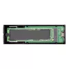 StarTech.com case USB-C 10 Gbit/s per M.2 NVMe o M.2 SATA SSD – case esterno in alluminio senza attrezzi per M.2 PCIe/SATA NGFF SSD – cavo host USB Type-C e Type-A – supporta 2230/2242/2260/2280