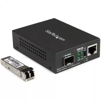 StarTech.com Convertitore di media in fibra Gigabit Ethernet - Compatto - 850nm MM LC - 550m