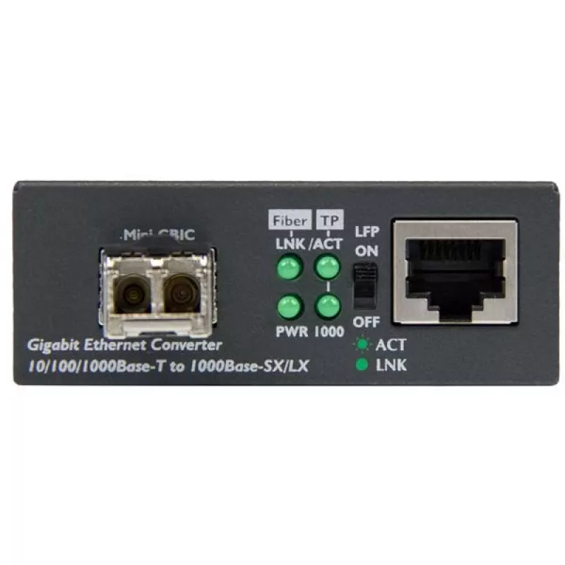 StarTech.com Convertitore di media in fibra Gigabit Ethernet - Compatto - 850nm MM LC - 550m