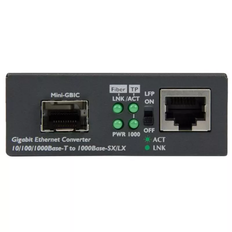 StarTech.com Convertitore di media in fibra Gigabit Ethernet con slot SFP aperto