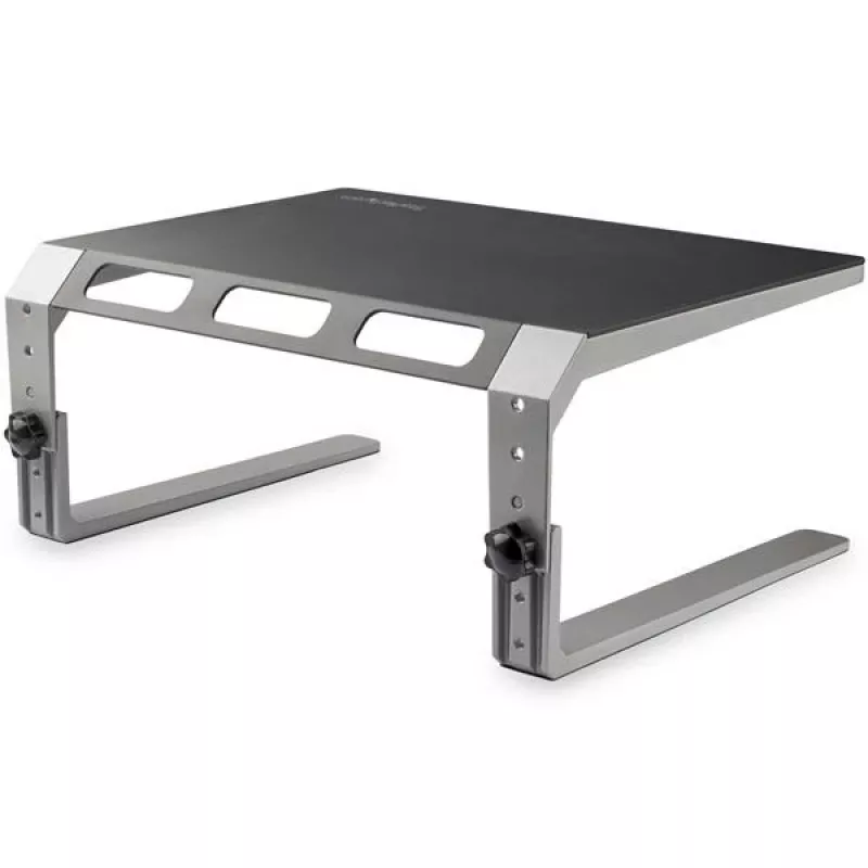 StarTech.com Supporto rialzato per monitor – acciaio e alluminio – regolabile in altezza