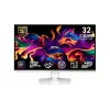 MSI MPG 321URXW QD-OLED Monitor per computer 80 cm (31,5 inch) 3840 x 2160 Pixel 4K Ultra HD bianco