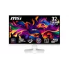 MSI MPG 321URXW QD-OLED Monitor per computer 80 cm (31,5 inch) 3840 x 2160 Pixel 4K Ultra HD bianco