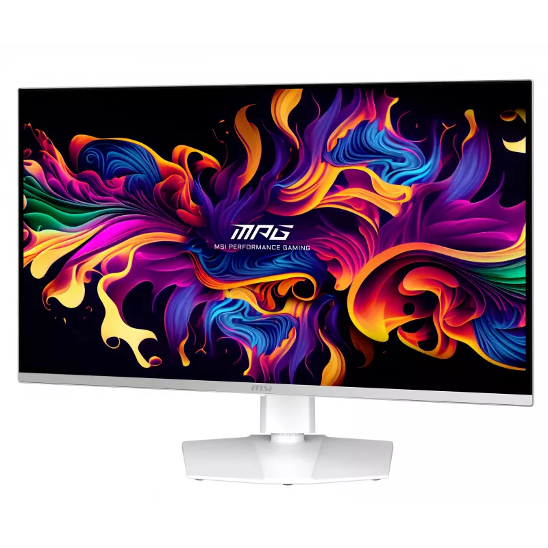 MSI MPG 321URXW QD-OLED Monitor per computer 80 cm (31,5 inch) 3840 x 2160 Pixel 4K Ultra HD bianco