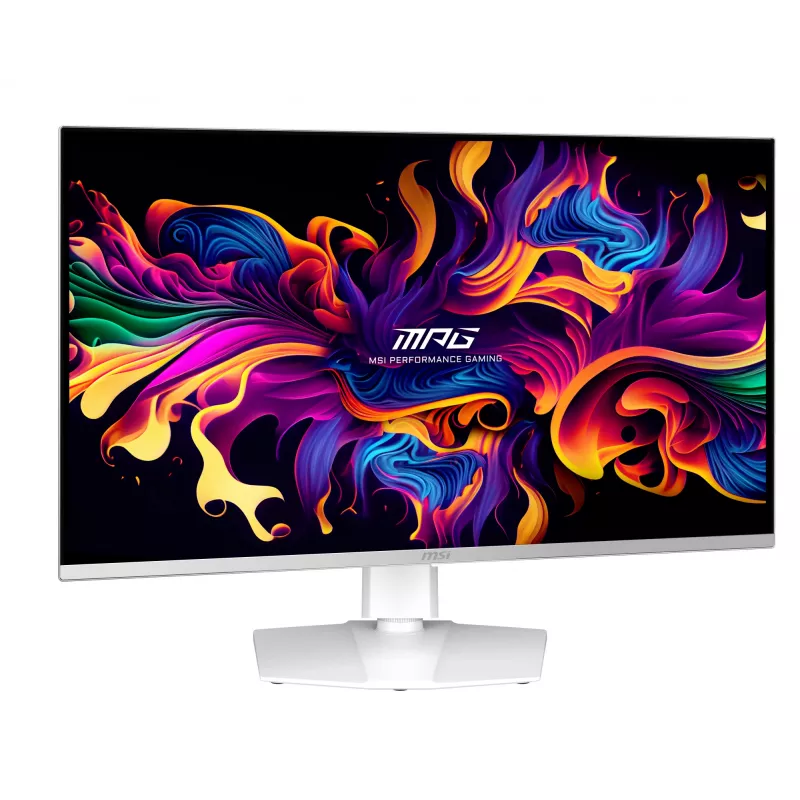 MSI MPG 321URXW QD-OLED Monitor per computer 80 cm (31,5 inch) 3840 x 2160 Pixel 4K Ultra HD bianco