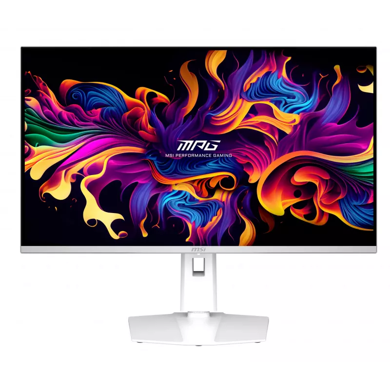 MSI MPG 321URXW QD-OLED Monitor per computer 80 cm (31,5 inch) 3840 x 2160 Pixel 4K Ultra HD bianco