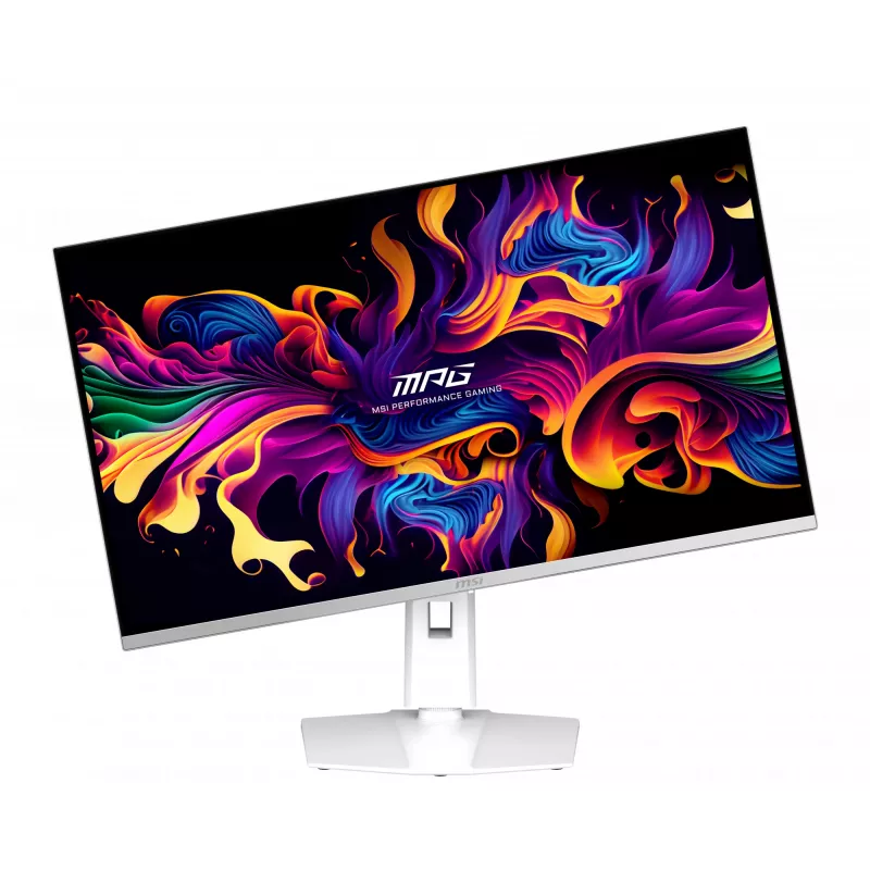 MSI MPG 321URXW QD-OLED Monitor per computer 80 cm (31,5 inch) 3840 x 2160 Pixel 4K Ultra HD bianco