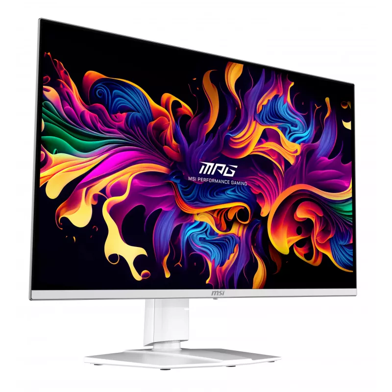 MSI MPG 321URXW QD-OLED Monitor per computer 80 cm (31,5 inch) 3840 x 2160 Pixel 4K Ultra HD bianco
