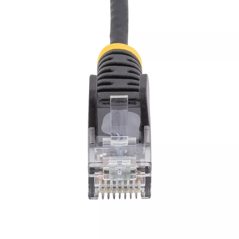 StarTech.com cavo CAT6 da 1 m – sottile – connettori RJ45 snagless – nero