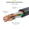 StarTech.com cavo CAT6 da 2 m – sottile – connettori RJ45 snagless – nero