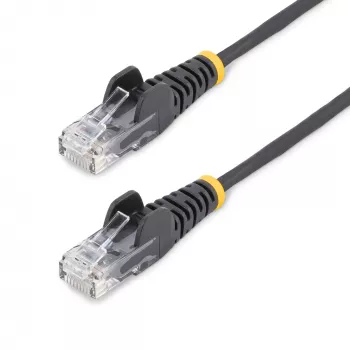 StarTech.com cavo CAT6 da 3 m - sottile - connettori RJ45 snagless - nero