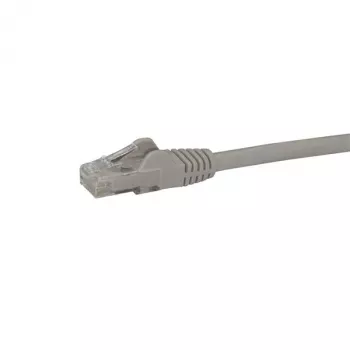 StarTech.com cavo Ethernet CAT6 da 10 m – grigio – cavo Gigabit Ethernet CAT 6 – 250 MHz 100 W PoE RJ45 UTP cavo di rete/patch, snagless con scarico di trazione, testato singolarmente
