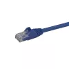 StarTech.com cavo Ethernet CAT6 da 50 cm - blu cavo Gigabit Ethernet CAT 6 -250MHz 100W PoE RJ45 UTP cavo di rete/patch con protezione antitorsione e scarico di trazione testato singolarmente