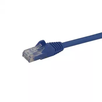 StarTech.com cavo Ethernet CAT6 da 50 cm - blu cavo Gigabit Ethernet CAT 6 -250MHz 100W PoE RJ45 UTP cavo di rete/patch con protezione antitorsione e scarico di trazione testato singolarmente