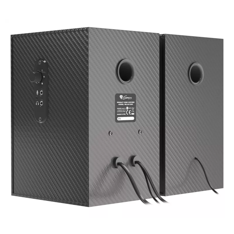 GENESIS Helium 200 1-via nero, rosso con filo 20 W