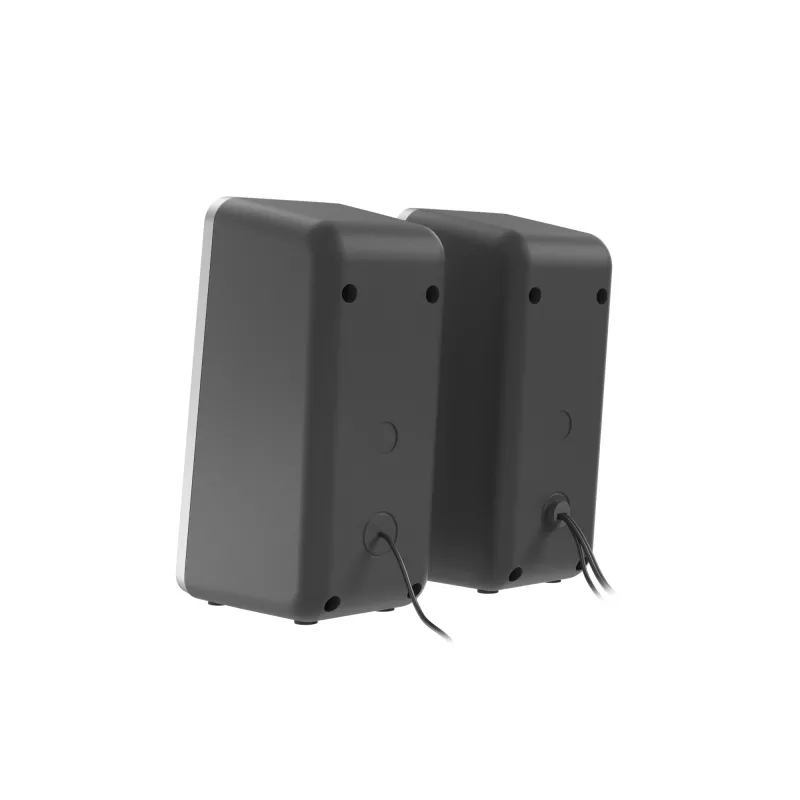 GENESIS Helium 100 BT RGB set di altoparlanti 10 W PC/Laptop nero, argento 2.0 canali Bluetooth