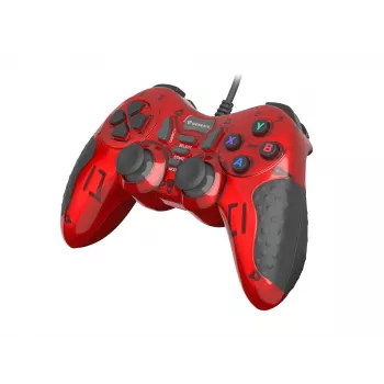 GENESIS MANGAN 200 rosso USB 2.0 gamepad analogico / digitale PC