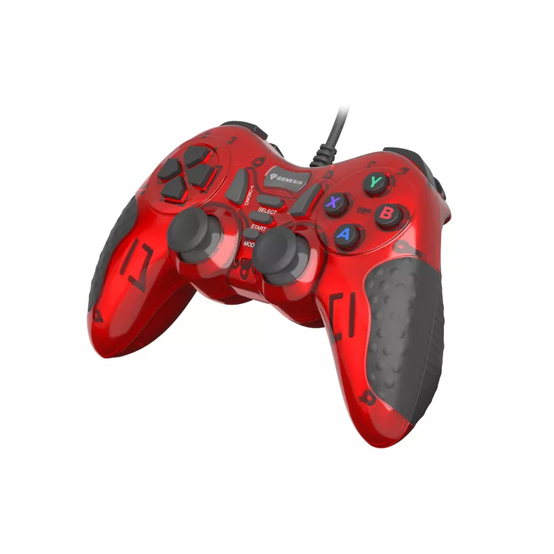 GENESIS MANGAN 200 rosso USB 2.0 gamepad analogico / digitale PC