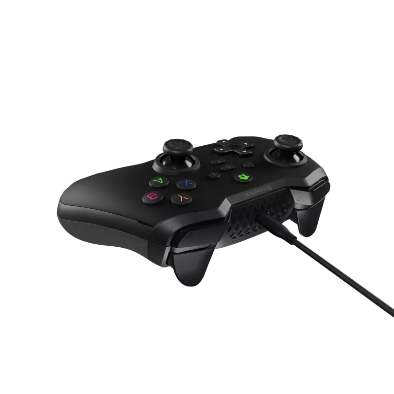 GENESIS Mangan 300 nero USB gamepad analogico / digitale Android, Nintendo Switch, PC