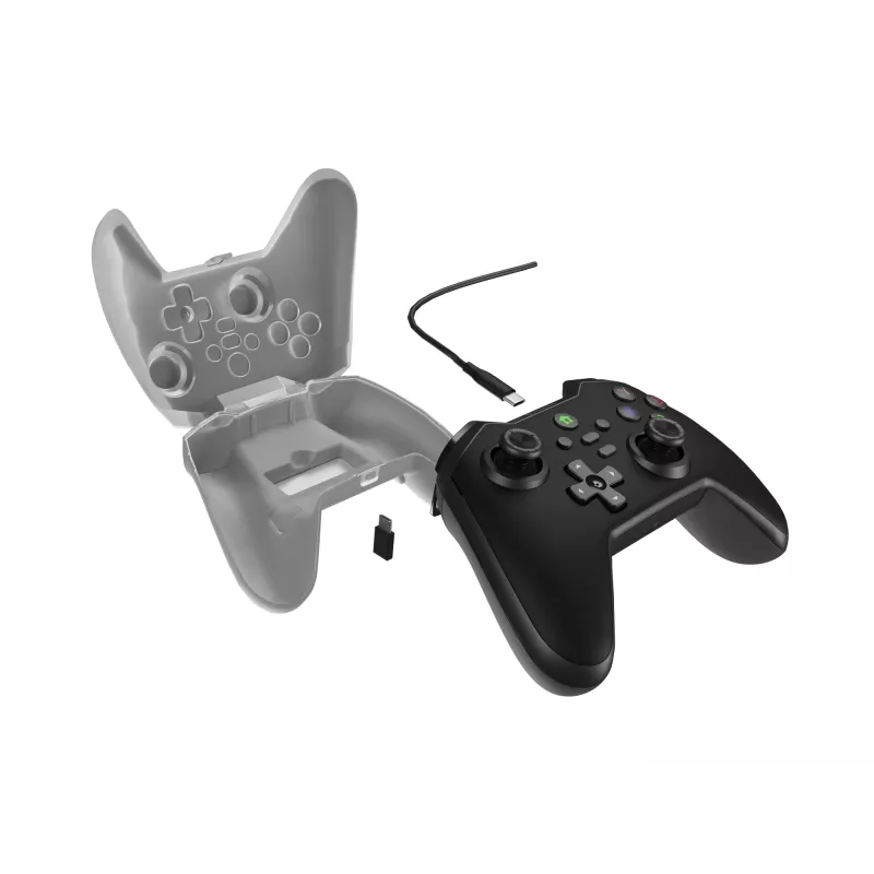 GENESIS Mangan 300 nero USB gamepad analogico / digitale Android, Nintendo Switch, PC