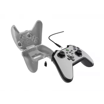 GENESIS Mangan 300 bianco USB gamepad analogico / digitale Android, Nintendo Switch, PC
