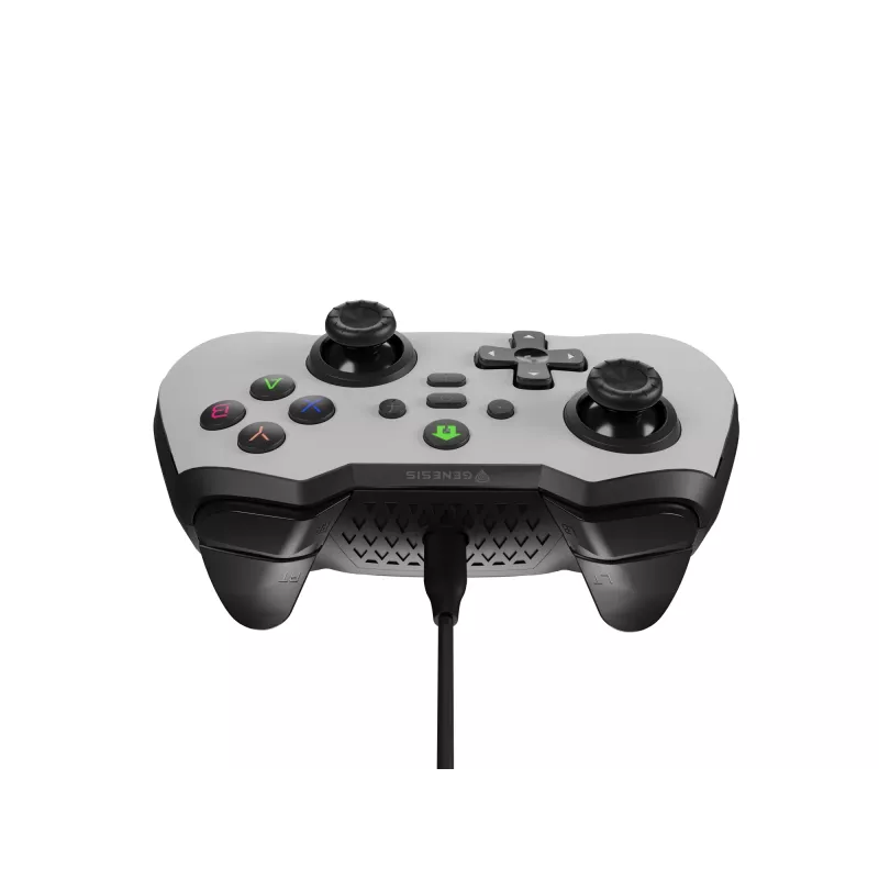 GENESIS Mangan 300 bianco USB gamepad analogico / digitale Android, Nintendo Switch, PC