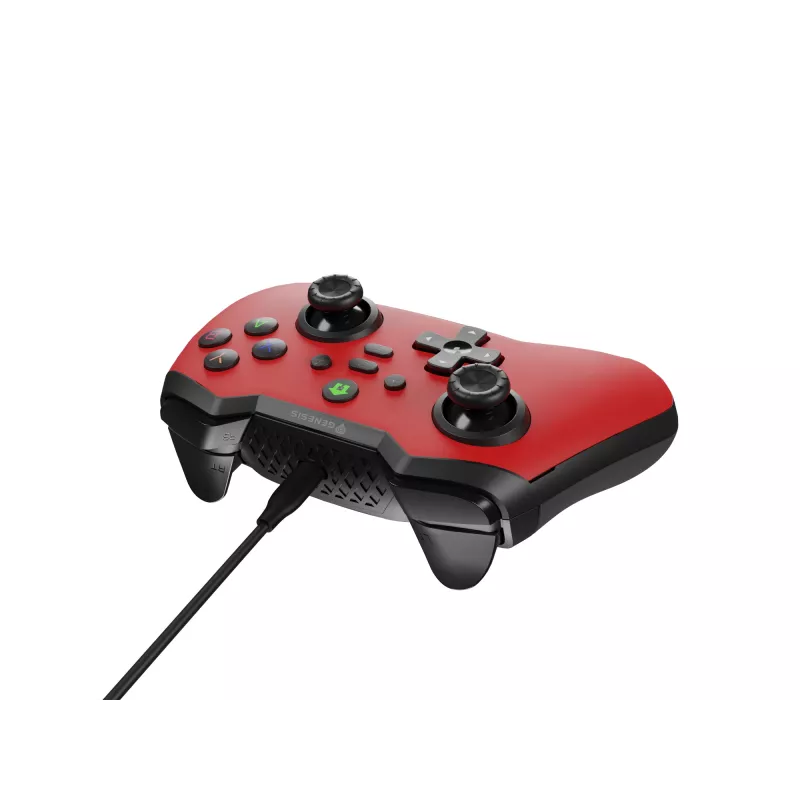 GENESIS Mangan 300 Gamepad USB rosso analogico / digitale Android, Nintendo Switch, PC