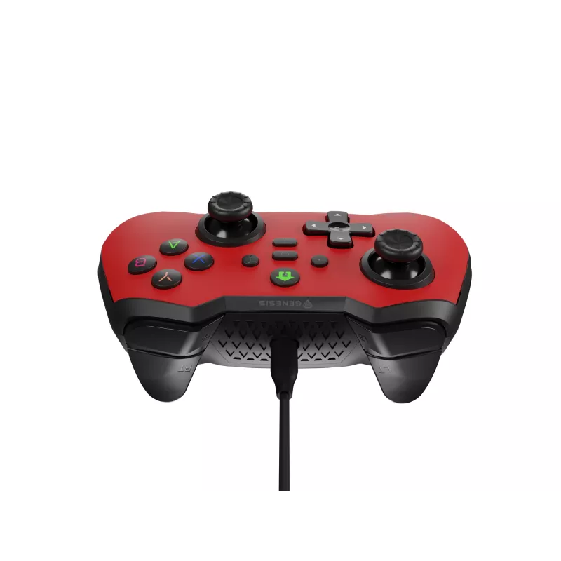GENESIS Mangan 300 Gamepad USB rosso analogico / digitale Android, Nintendo Switch, PC