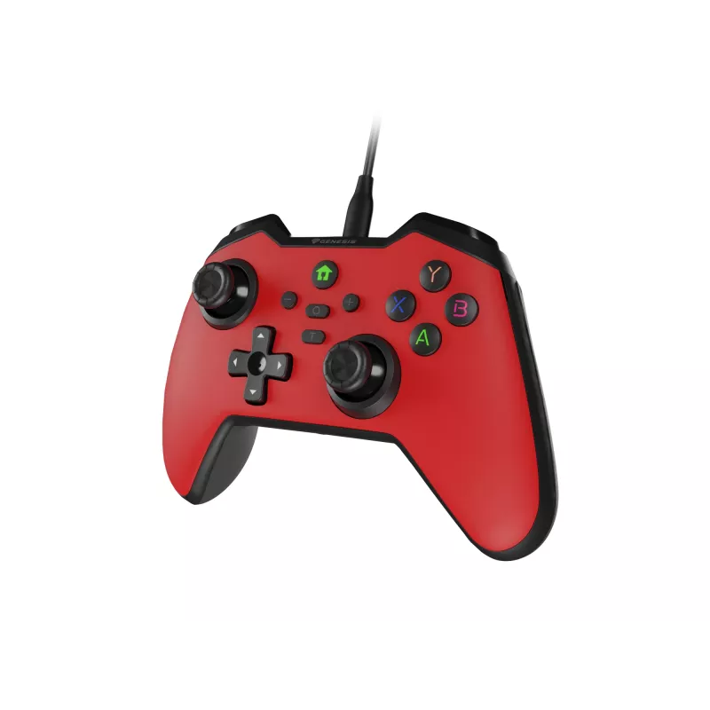GENESIS Mangan 300 Gamepad USB rosso analogico / digitale Android, Nintendo Switch, PC