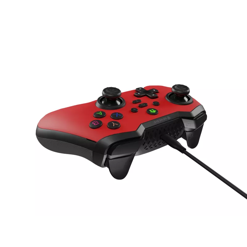 GENESIS Mangan 300 Gamepad USB rosso analogico / digitale Android, Nintendo Switch, PC