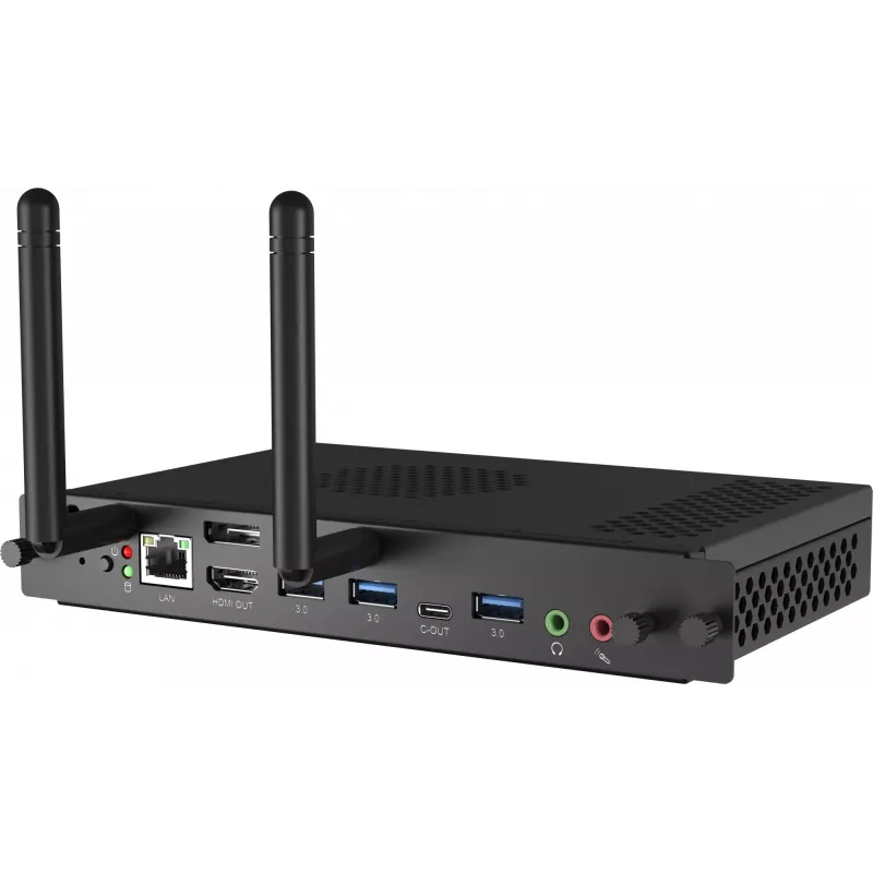 iiyama OPC51204BC-1 PC/Workstation Intel® Core™ i5 i5-12450H 8 GB DDR4-SDRAM 256 GB SSD Windows 11 IoT Enterprise Mini-PC nero