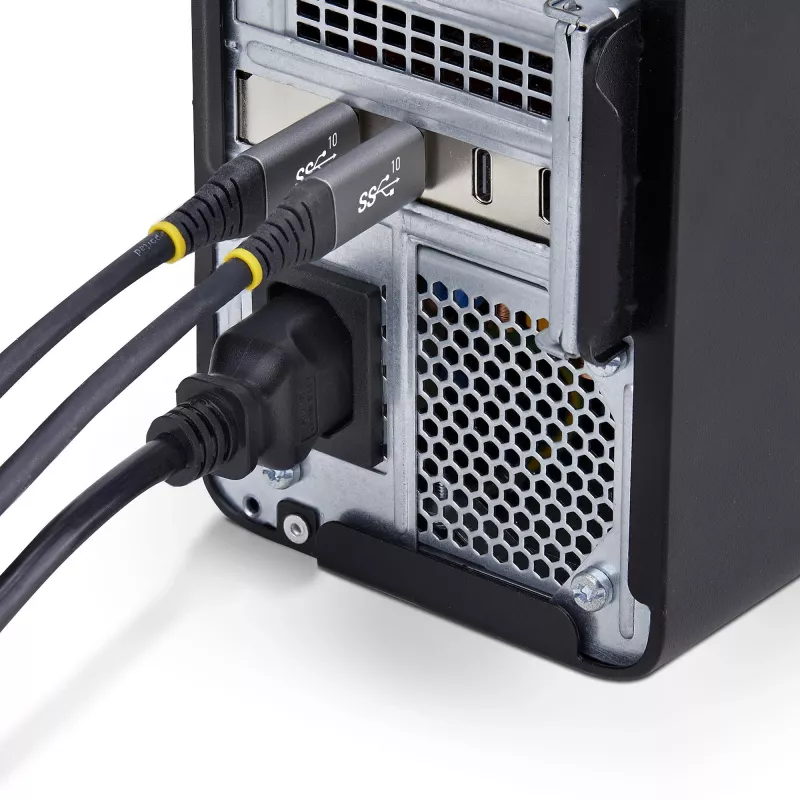 StarTech.com Scheda PCIe USB Type-C a 4 porte, USB 3.2 10Gbps, scheda di espansione USB-C PCI Express, 4 controller USB indipendenti, Windows/Linux/macOS, conforme TAA