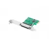Lanberg PCE-LPT-001 scheda PCIe con porta parallela LPT (DB25), staffa low profile